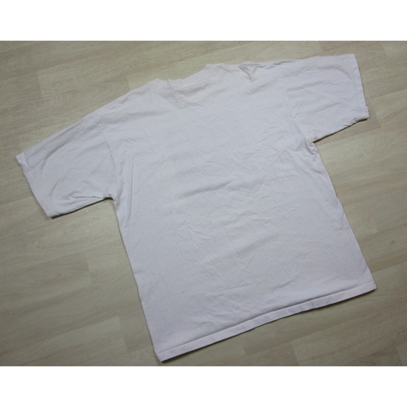 Vintage 90s The Oswald Band Dallas 1963 T-Shirt (2X) Single Stitch USA Aloré - Picture 10 of 12